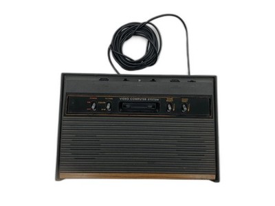 Atari 2600 Four-Switch Woodgrain Vintage Video Game Console Only Untested 3 Atari 2600 Four-Switch Woodgrain Vintage Video Game Console Only Untested