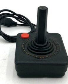 Atari CX40 Vintage Wired Joystick Controller 9-Pin Black Untested