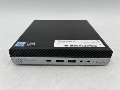 HP | HP ProDesk 600 G4 DM (TAA) | Intel Core i5-8500T | 16 GB RAM | 256GB | Inte 4 HP | HP ProDesk 600 G4 DM (TAA) | Intel Core i5-8500T | 16 GB RAM | 256GB | Inte