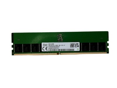 SK hynix | 32 GB DDR5 RAM | 5600 MT/s | UDIMM | ECC: No | Buffered: Unbuffered | 1 SK hynix | 32 GB DDR5 RAM | 5600 MT/s | UDIMM | ECC: No | Buffered: Unbuffered |