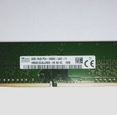 SK Hynix | 8 GB DDR4 RAM | 2666 MT/s | UDIMM | ECC: Non-ECC | Buffered: Unbuffer