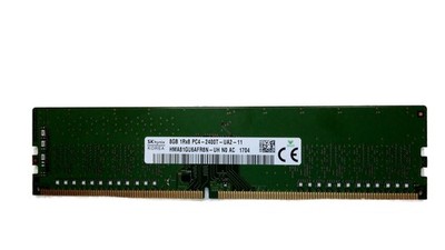 SK hynix | 8 GB DDR4 RAM | 2400 MT/s | UDIMM | ECC: Non-ECC | Buffered: Unbuffer 1 SK hynix | 8 GB DDR4 RAM | 2400 MT/s | UDIMM | ECC: Non-ECC | Buffered: Unbuffer