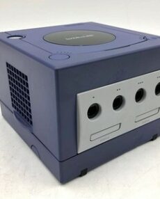 Nintendo GameCube DOL-001(USA) Indigo Purple Console Only Power-On Tested