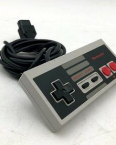 Original Nintendo NES-004 Wired Controller Gray Vintage NES - Tested and Working