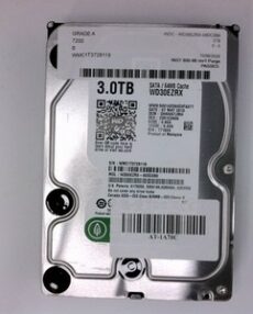 WDC | WD30EZRX-00DC0B0 | 3TB HDD | SATA III | 3.5