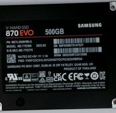 SAMSUNG | 870 EVO | 500GB SSD | SATA III | 2.5