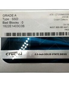 Crucial | CT250MX500SSD1 | 250GB drive | SATA III | 2.5