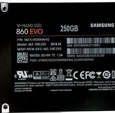 SAMSUNG | 860 EVO | 250GB SSD | SATA III | 2.5