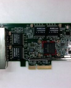 Broadcom 0YGCV4 Quad Port Gigabit Ethernet PCIe RJ45 Network Adapter Card