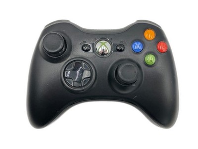 Microsoft Xbox 360 Wireless Controller 1460 Black No Battery Pack Tested 1 Microsoft Xbox 360 Wireless Controller 1460 Black No Battery Pack Tested