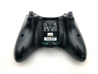 Microsoft Xbox 360 Wireless Controller 1460 Black No Battery Pack Tested 5 Microsoft Xbox 360 Wireless Controller 1460 Black No Battery Pack Tested