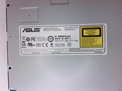 Asus BC-12B1ST 12X Blu-Ray BD-R/DVD/CD Writer SATA Drive 3 Asus BC-12B1ST 12X Blu-Ray BD-R/DVD/CD Writer SATA Drive