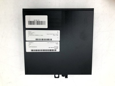 Dell Inc | OptiPlex 3070 | Intel Core i3-9100T | 16 GB RAM | 256GB | Intel UHD G 3 Dell Inc | OptiPlex 3070 | Intel Core i3-9100T | 16 GB RAM | 256GB | Intel UHD G