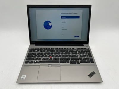 LENOVO | ThinkPad E15 | Intel Core i7-10510U | 16 GB RAM | 256GB | 15.5 inch | W 1 LENOVO | ThinkPad E15 | Intel Core i7-10510U | 16 GB RAM | 256GB | 15.5 inch | W