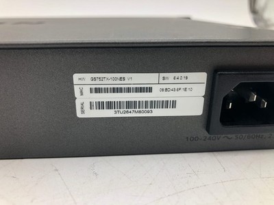 Netgear | ProSAFE S3300-52X | Network Equipment | 10 Gbps | Rackmount (1U) 5 Netgear | ProSAFE S3300-52X | Network Equipment | 10 Gbps | Rackmount (1U)