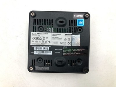 MSI PRO ADL-N Cubi N (MS-B0A9) | Core i3-N305 | 16GB RAM | 500GB WIndows 11 Pro 5 MSI PRO ADL-N Cubi N (MS-B0A9) | Core i3-N305 | 16GB RAM | 500GB WIndows 11 Pro