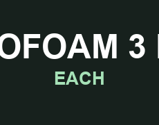 STYROFOAM 3 BAGS