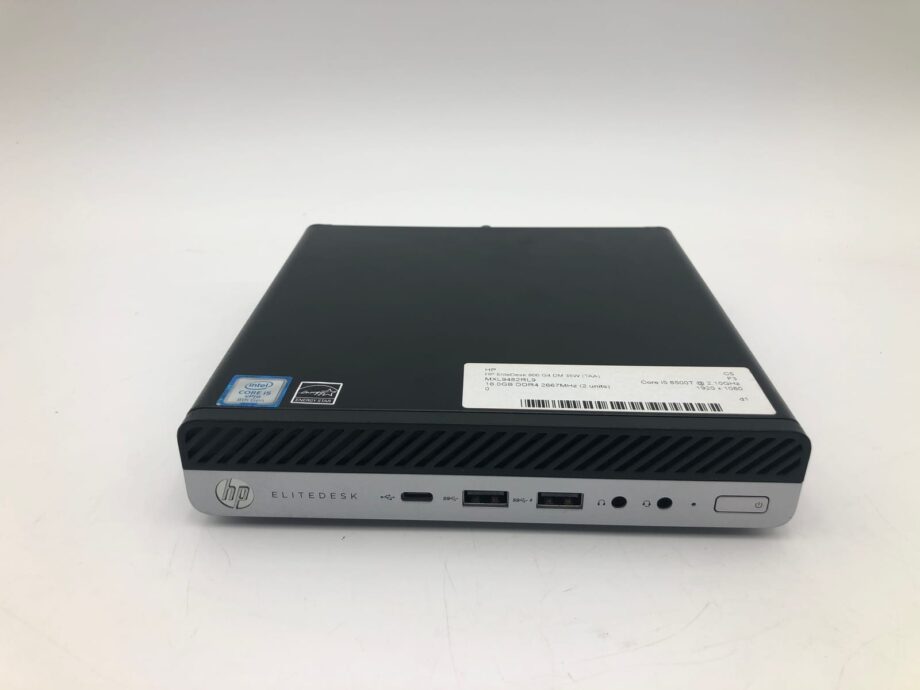 HP | HP EliteDesk 800 G4 DM 35W (TAA) | i5-8500T | 16GB | 256GB