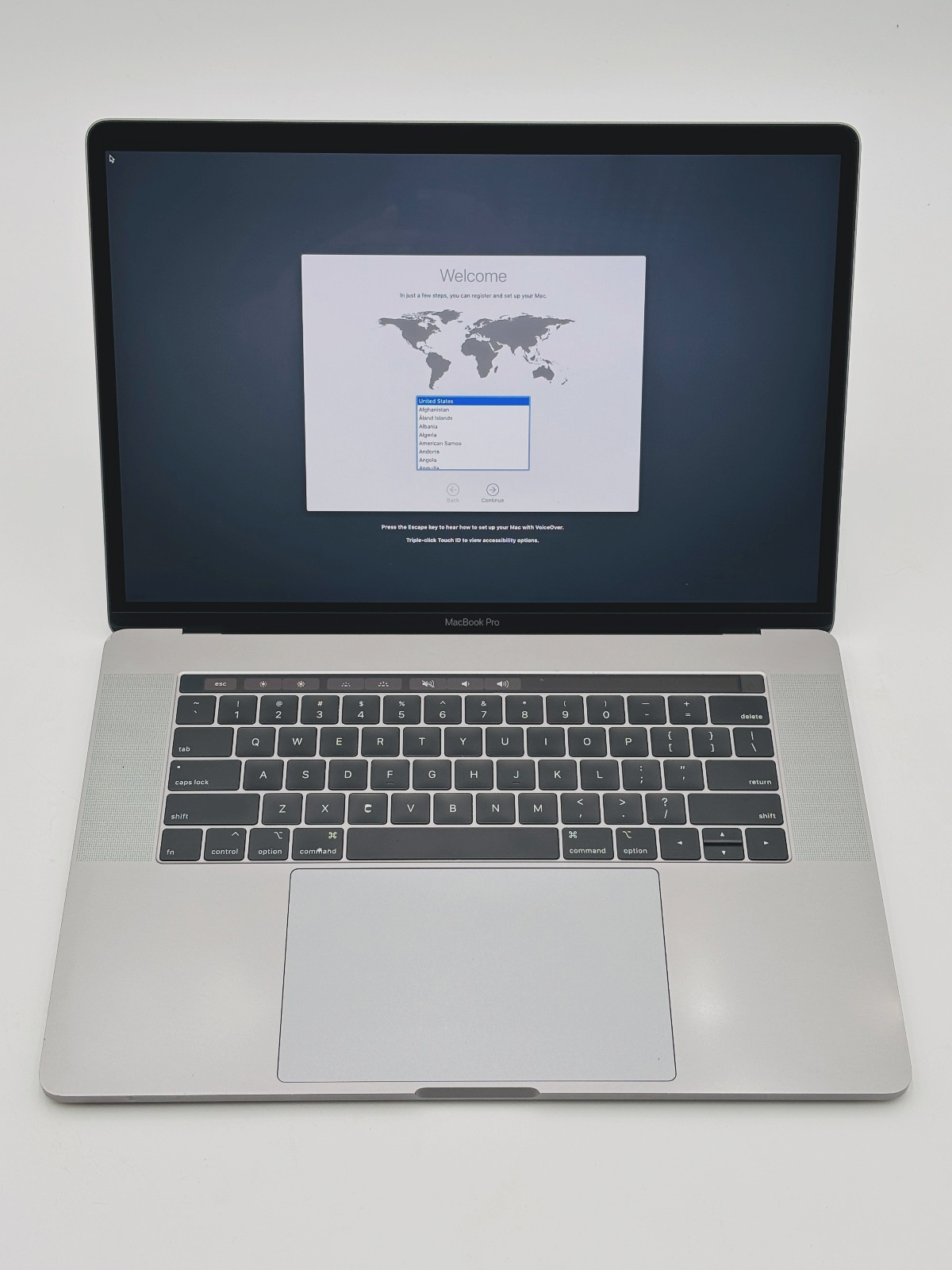MacBook Pro (15-inch, 2019) i7 9750H 16GB 512GB SSD- macOS