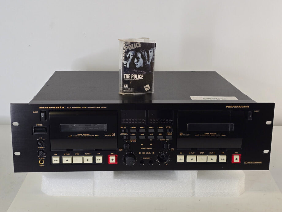 Marantz PMD510U Professional Rack Mount Double Cassette Deck For Parts or Repair