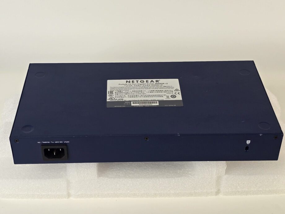 image of NETGEAR JGS524 v2 ProSafe 24 Ports External Switch Gigabit Unmanaged No Rack Ear 375621479810 2