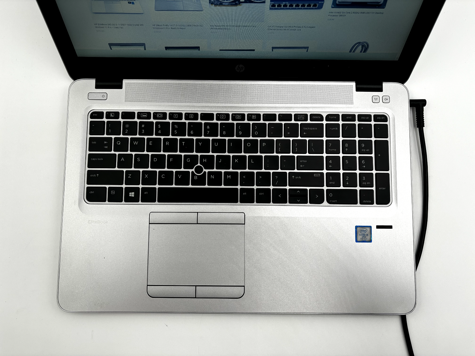 HP EliteBook 850 G4 i5-7300U 16GB 256GB SSD Windows 10 Pro - NO BATTERY 3 HP EliteBook 850 G4 i5-7300U 16GB 256GB SSD Windows 10 Pro - NO BATTERY