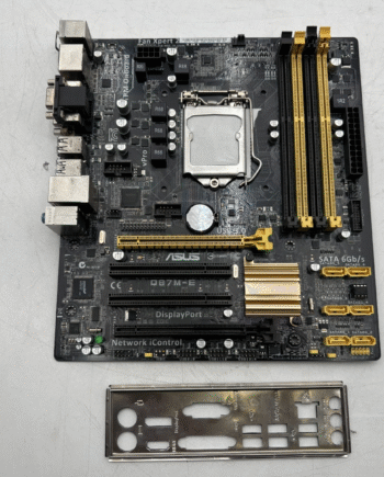 ASUS Q87M‑E LGA1150 mATX Motherboard | C6F4 Tested