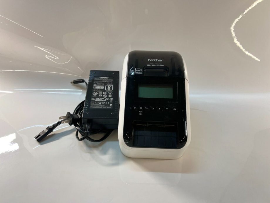 image of Brother QL 820NWB Direct Thermal Label Printer With AC Adapter TESTED WORKING 375446286130