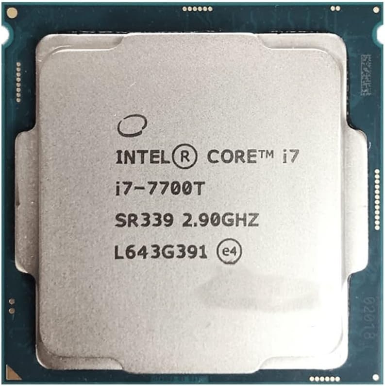 Intel i7-7700T 2.9GHz (3.8GHz TURBO) LGA 1151 Processor (SR339) 1 Intel i7-7700T 2.9GHz (3.8GHz TURBO) LGA 1151 Processor (SR339)