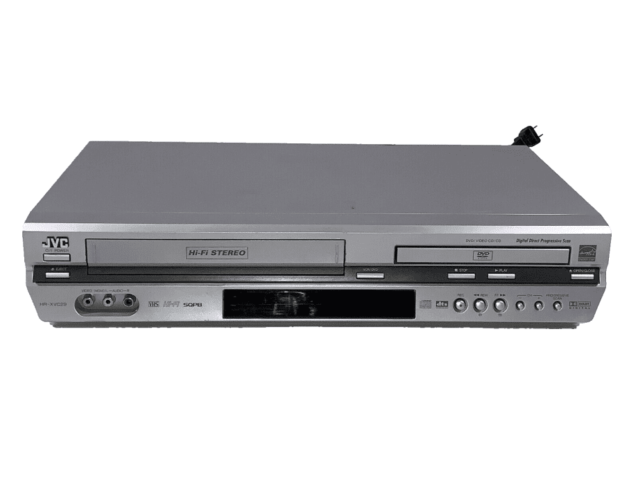 image of JVC DVD VCR Player Recorder Dual Combo HR XVC29SU NO Remote Used Good 375292369440