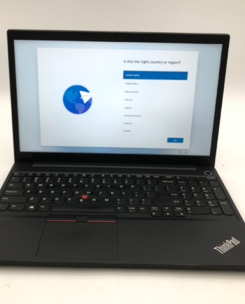 Lenovo ThinkPad E15 i5-10210U 8GB 256GB NVMe SSD 15.5" FHD Win 11 Pro