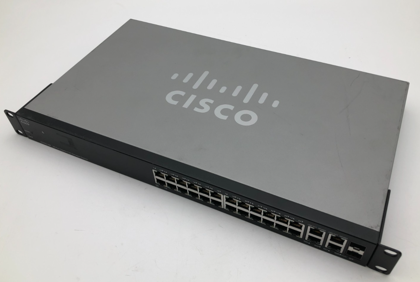 Cisco SG300-28P 28-Port Gigabit PoE Managed Switch 1 Cisco SG300-28P 28-Port Gigabit PoE Managed Switch