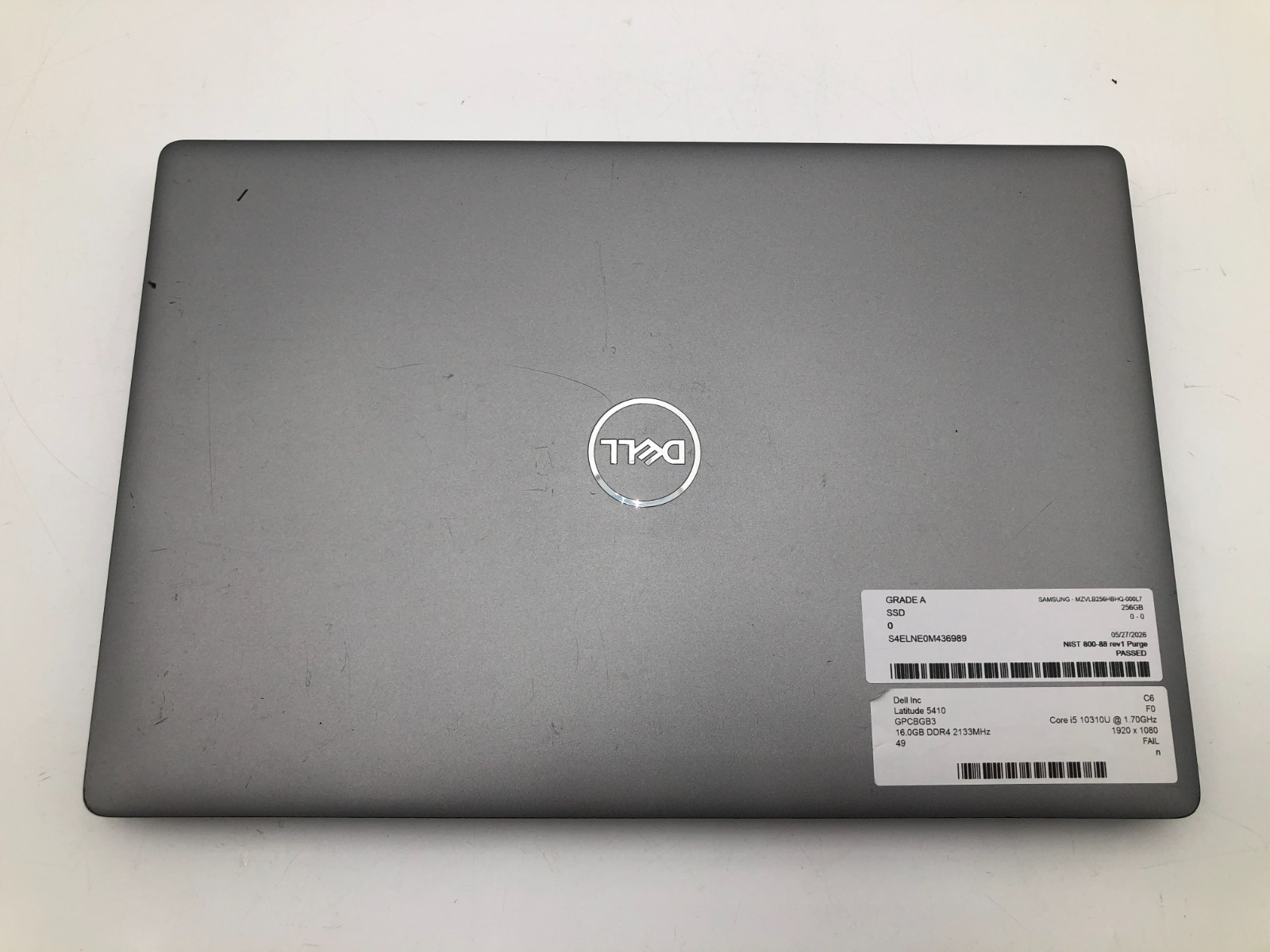 Dell Latitude 5410 Intel Core i5-10310U 16GB RAM 256GB NVMe Win11 Pro No Battery 6 Dell Latitude 5410 Intel Core i5-10310U 16GB RAM 256GB NVMe Win11 Pro No Battery