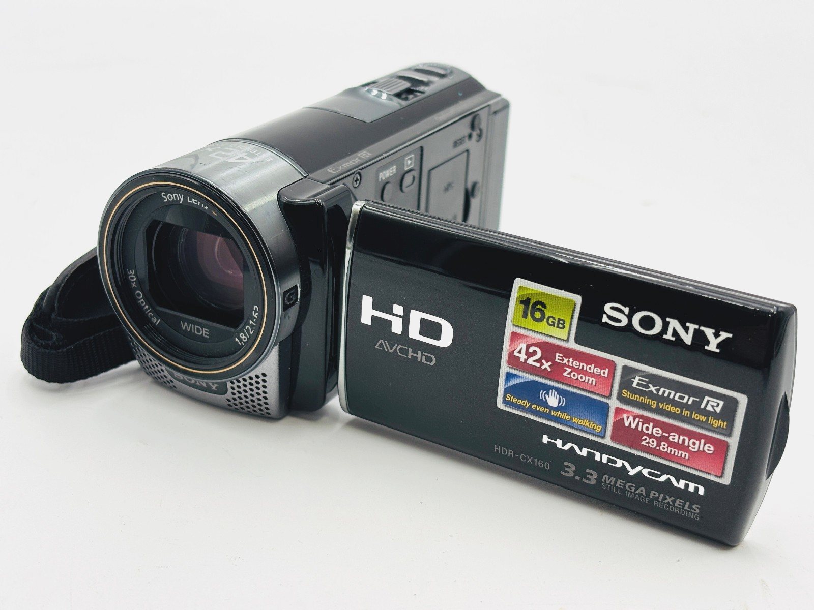 Sony Handycam HDR-CX160 High Definition Camcorder- W/Onboard 16GB HDD 1 Sony Handycam HDR-CX160 High Definition Camcorder- W/Onboard 16GB HDD