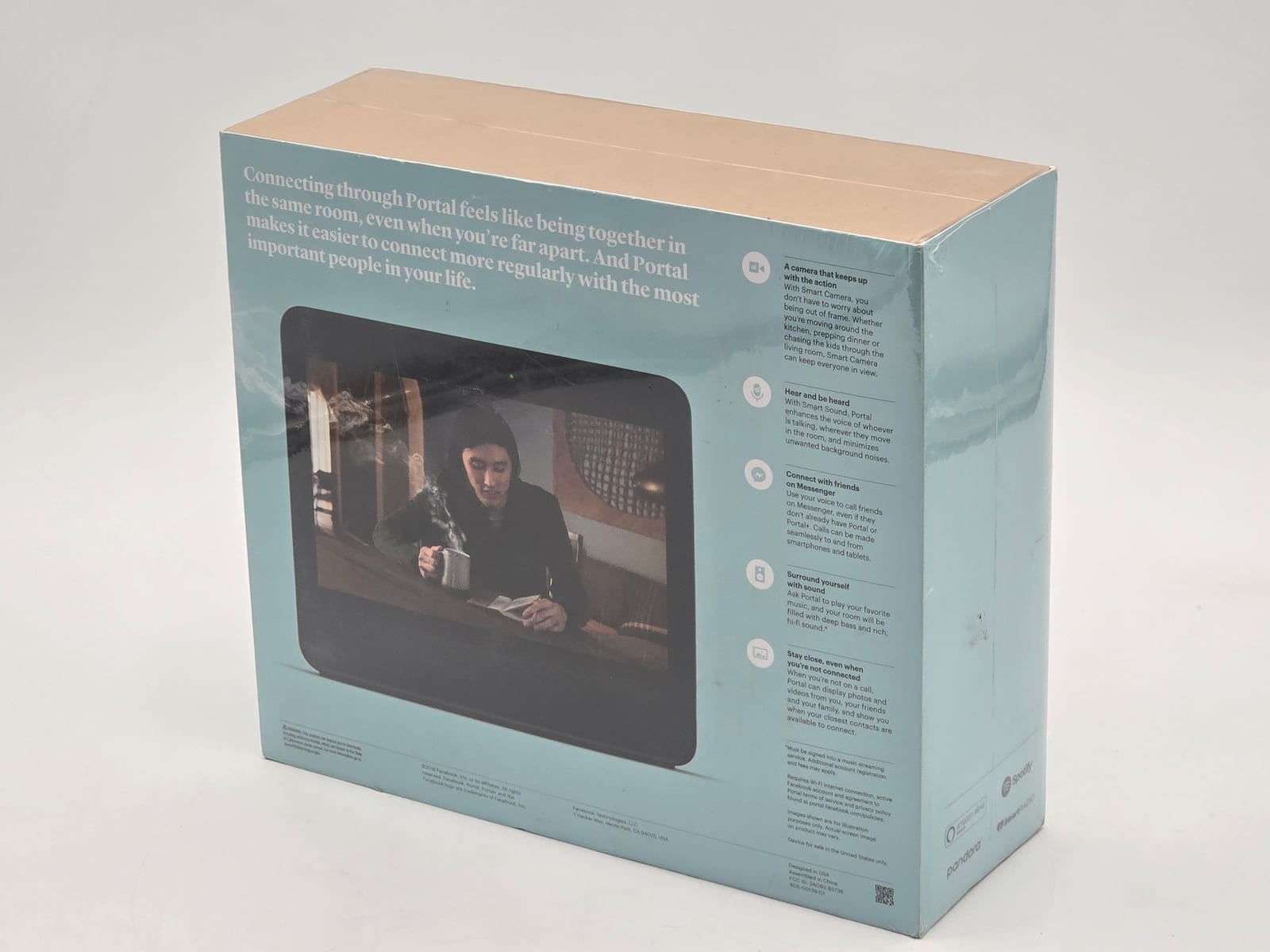 Facebook | 899-00018C-10 | Video Call Device | Black | New Sealed 3 Facebook | 899-00018C-10 | Video Call Device | Black | New Sealed