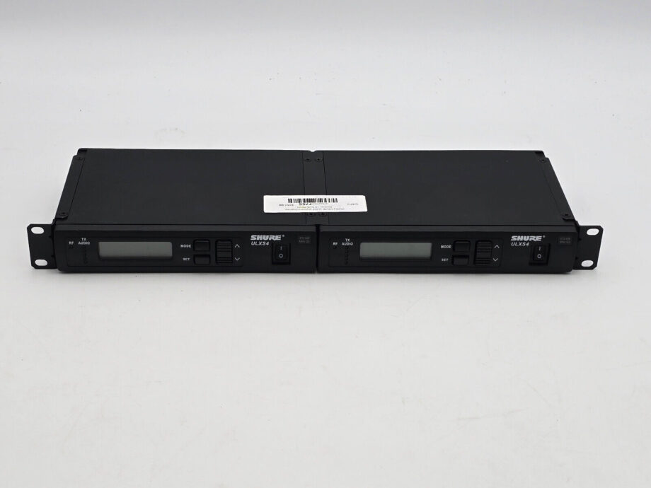 ULXS4 Receivers 470-506 mhz With rack mount, no adapaters or accessories tested.