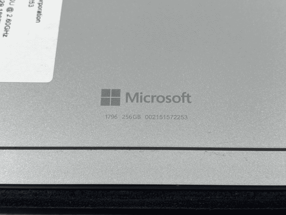 image of Microsoft Surface Pro 1796 i5 7300U 8GB 256GB SSD Windows10 Pro Used Good 355701799570 7