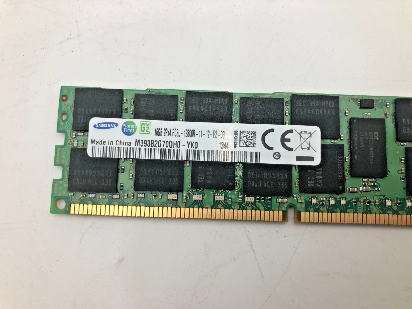 Samsung 16GB DDR3-1600 ECC RDIMM PC3-12800R Server RAM M393B2G70QH0 3 Samsung 16GB DDR3-1600 ECC RDIMM PC3-12800R Server RAM M393B2G70QH0