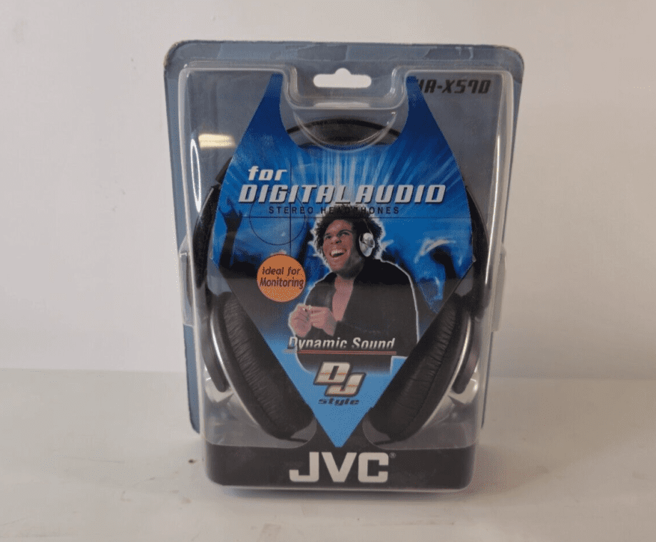 image of JVC Super Bass HA X570 Over Ear DJ Style Stereo Headphones NEW 355787427180