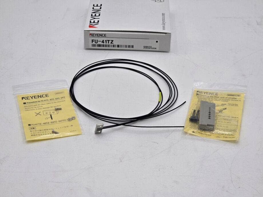 KEYENCE Digital Fiber Optic Sensor FU-41TZ FU41TZ 00941TZ BRAND NEW