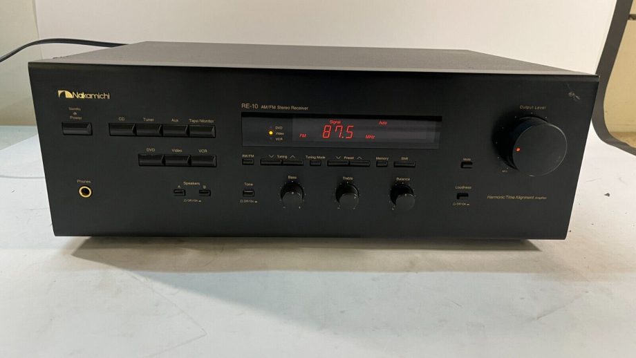 image of NAKAMICHI RE 10 AMFM Stereo Receiver Amplifier 375433383680 3