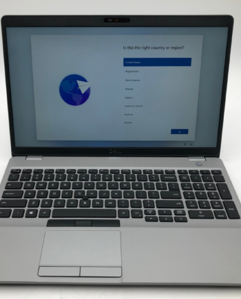 Dell Latitude 5511 i7-10850H 8GB 256GB NVMe 15.6" FHD Windows 11 Pro