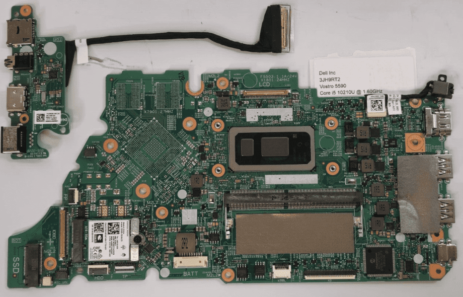 image of Dell OEM Inspiron 5590 Vostro 5590 Motherboard System Board Motherboard 1M6H4 355714261701