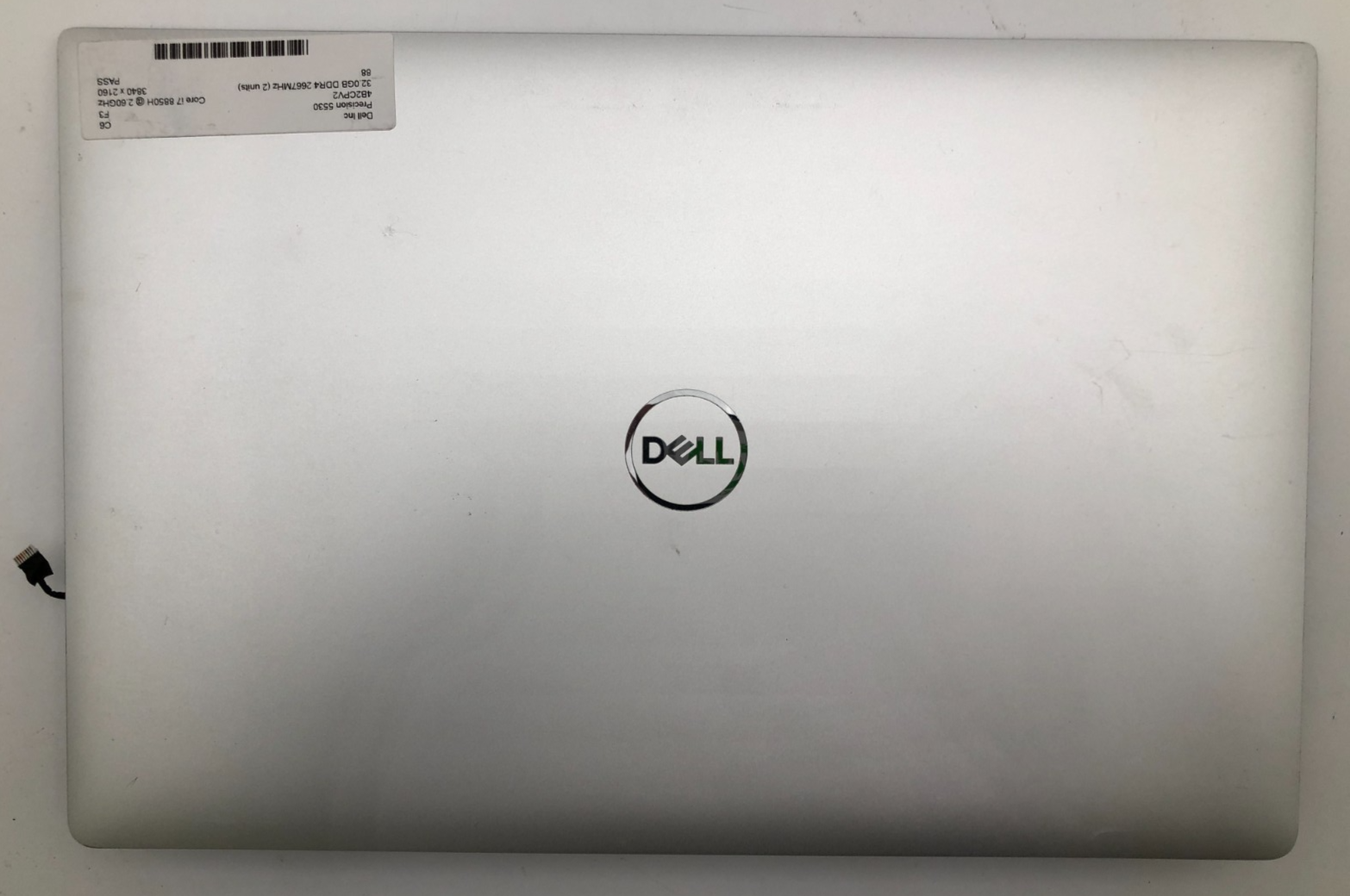 Dell Precision 5530 15.6″ (HXMYH) Complete Touchscreen Display Assembly w Screws 5 Dell Precision 5530 15.6″ (HXMYH) Complete Touchscreen Display Assembly w Screws