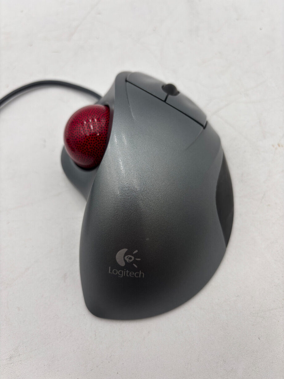 LogiTech Trackman Wheel USB Trackball Mouse- Model:  T-BB18 -TESTED