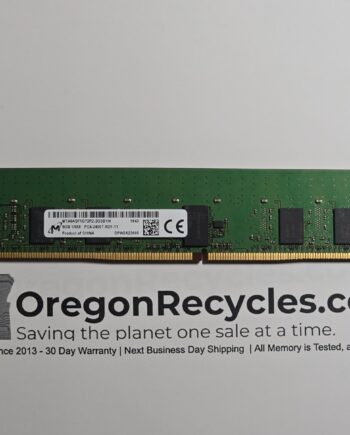 Micron 8GB DDR4 2400MHz ECC RDIMM Server RAM – MTA9ASF1G72PZ-2G3B1IK