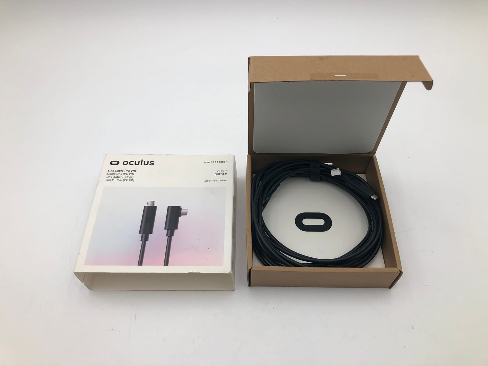 Oculus | Oculus Link Cable | Black | USB 3.0, USB-C | New Sealed 4 Oculus | Oculus Link Cable | Black | USB 3.0, USB-C | New Sealed
