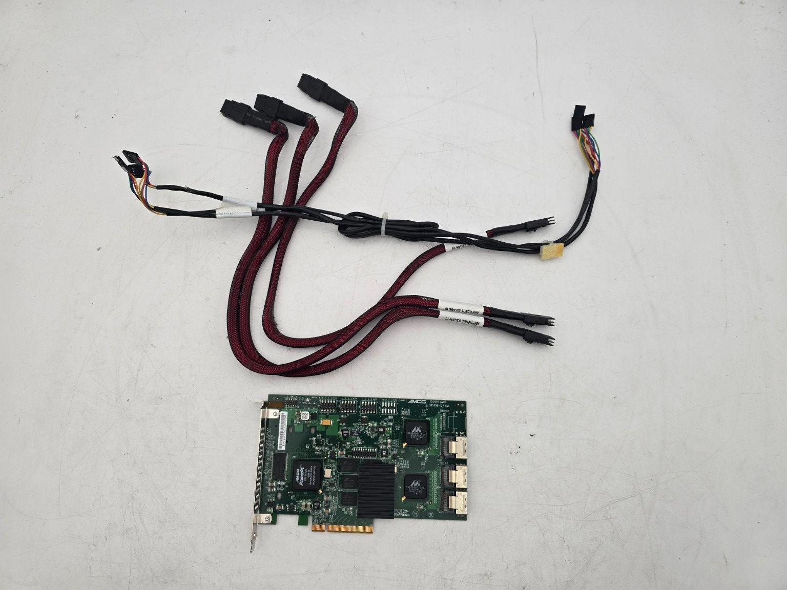 USED - AMCC 3Ware 9650SE-12/16ML 12 Port SATA 256MB PCI-E RAID Controller 1 USED - AMCC 3Ware 9650SE-12/16ML 12 Port SATA 256MB PCI-E RAID Controller