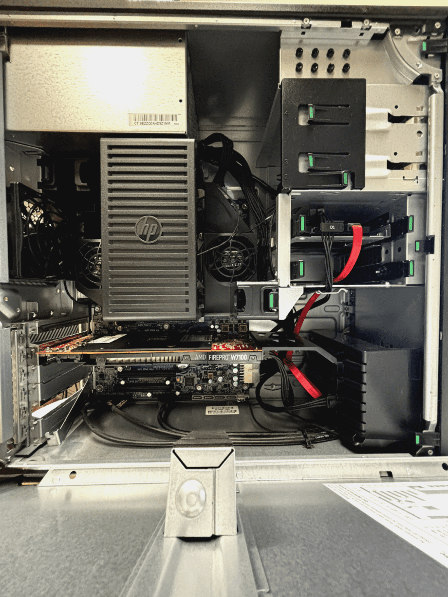 image of HP Z440 Workstation Xeon E5 v3 16GB 256GB SSD Windows10 Pro AMD FirePro W7100 355975001631 2