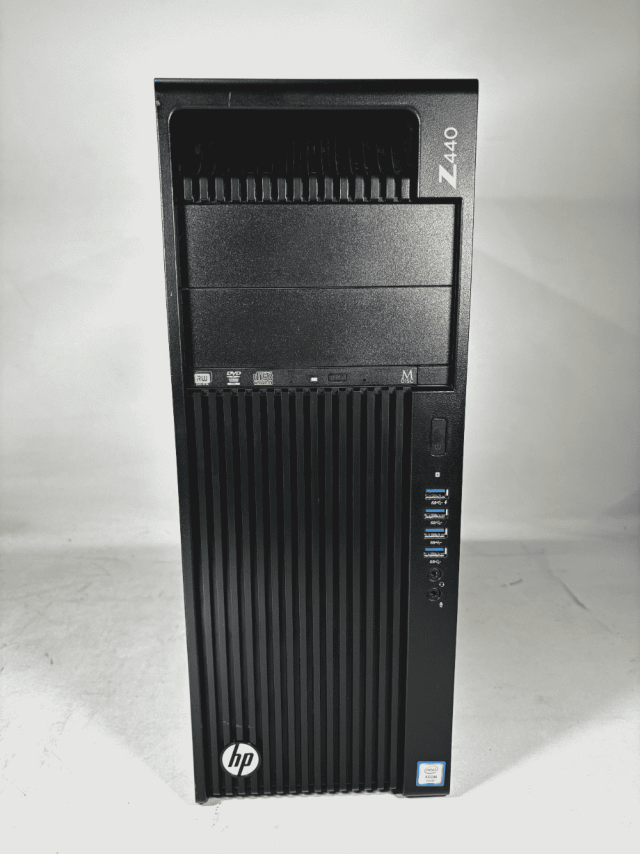 image of HP Z440 Workstation Xeon E5 v3 16GB 256GB SSD Windows10 Pro AMD FirePro W7100 355975001631